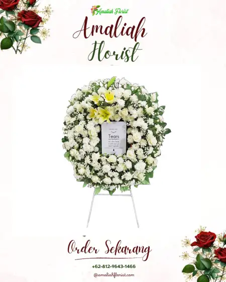 Krans Bunga Duka Pulokencana