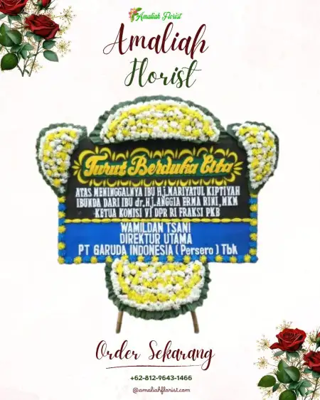 Papan Bunga Duka Pulokencana